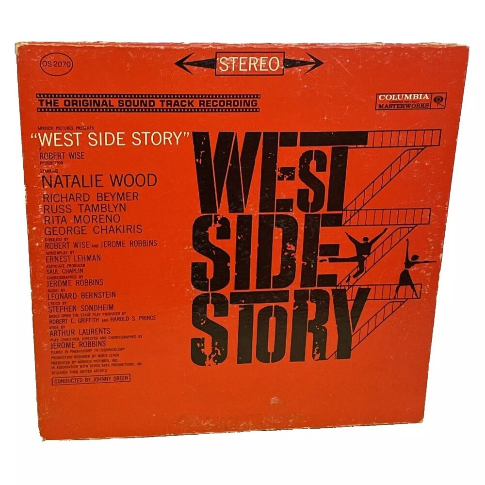 Leonard Bernstein West Side Story (Vinyl, 1963) Columbia Masterworks OS 2070
